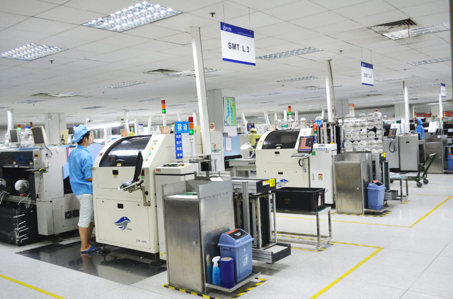Shenzhen Shinelink Technology Ltd γραμμή παραγωγής εργοστασίων