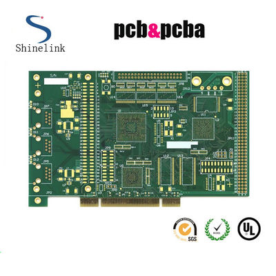 UL / RoHS  prototype pcb fabrication with1.0OZ Copper thicknss