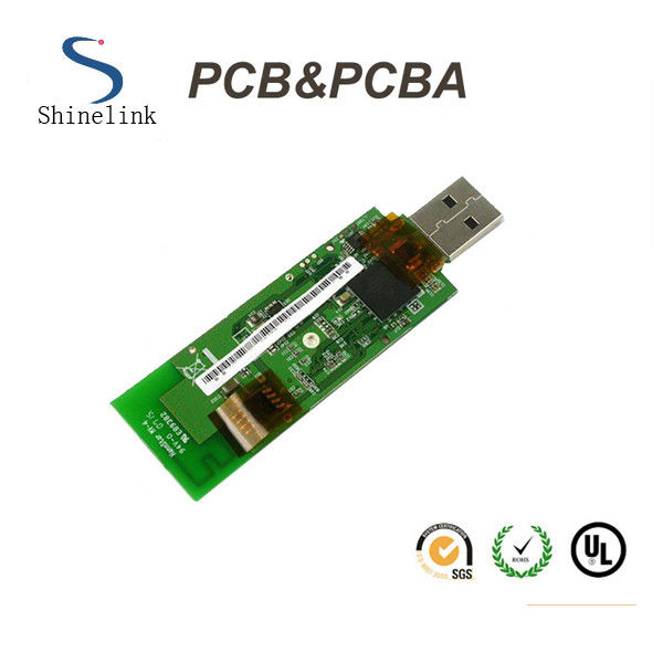 2 layers Electronic circuit board assembly with TG170FR4 , PCB Board Assembly