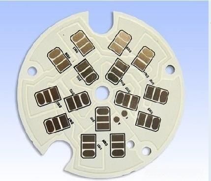 1.5mm 28W  round led circuit board with lens for XPE led street light