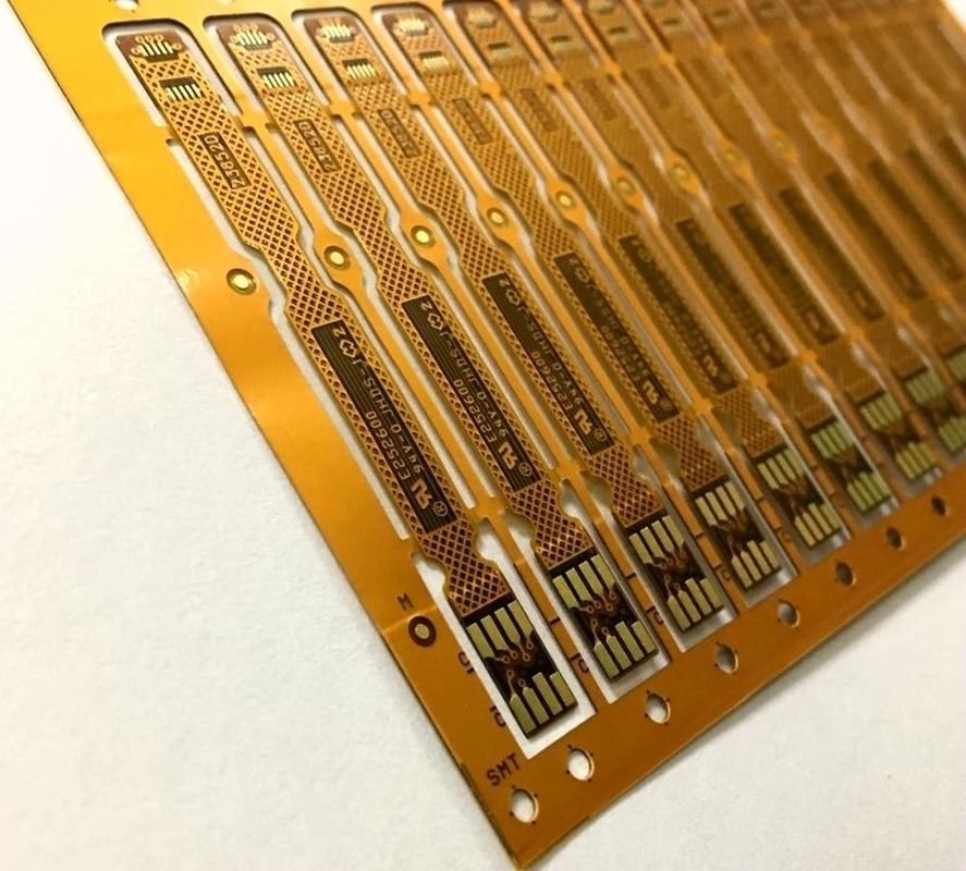 PI Material Flexible Printed Circuit Board Double Sides 2.0oz Copper Thickness