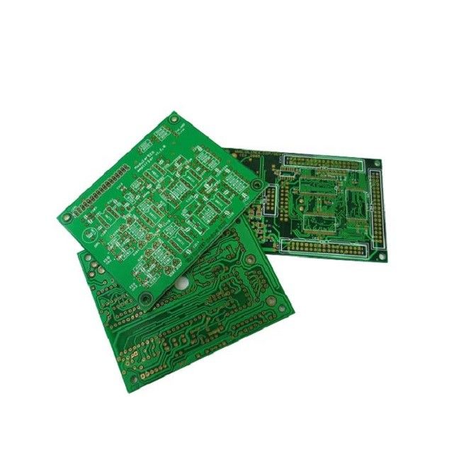 Prepreg PCB Prototype 2 Layers Lead Free Surface HASL Green Solder Resist Color