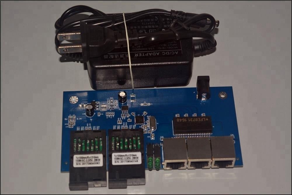 L-F HASL Surface Printed Circuit Board Assembly Fast Transceiver Motherboard PCBA