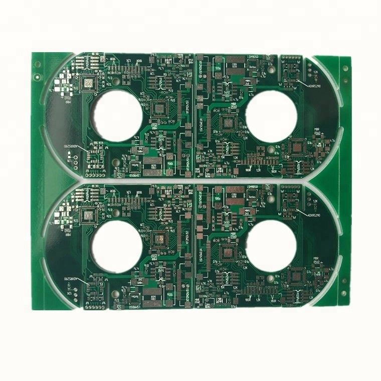 High TG Black Soldermaskprototype PCB Fabrication Multi Layer Pcb Laser Drill