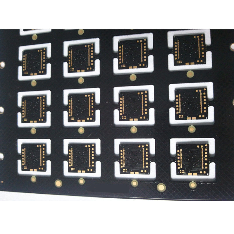 High TG Black Soldermaskprototype PCB Fabrication Multi Layer Pcb Laser Drill