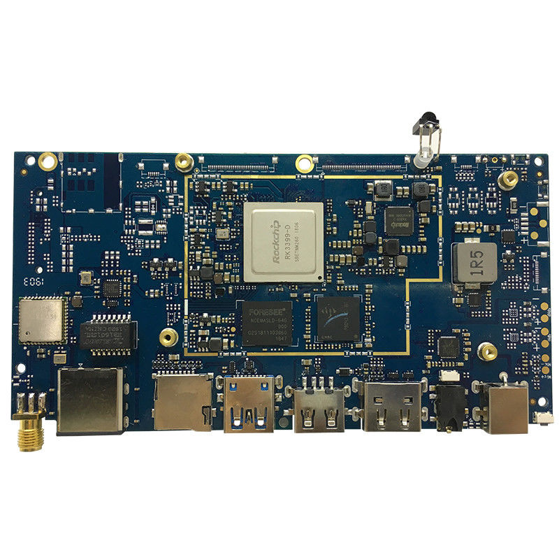 Fast Prototype Pcb Assembly Services Fabrication FR4 Components Sourcing 2 Layers
